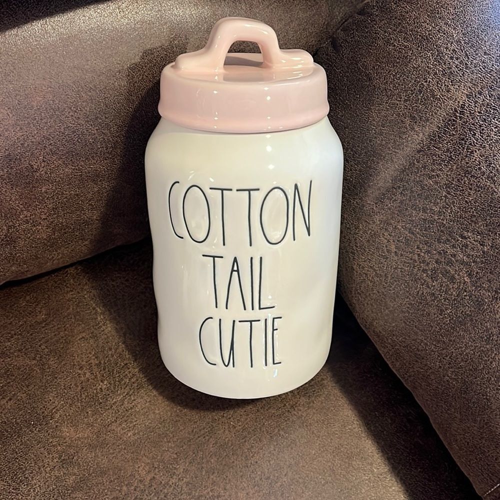 New Rae Dunn Easter canister